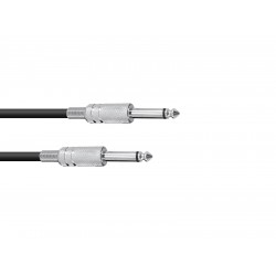 OMNITRONIC Jack cable 6.3 mono 15m bk OMNITRONIC Jack cable 6.3 mono 15m bk
