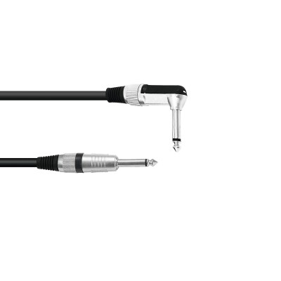 OMNITRONIC Jack cable 6.3 mono 1x 90
