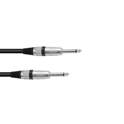 OMNITRONIC Jack cable 6.3 mono 15m bk ROAD