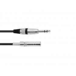 OMNITRONIC Jack extension 6.3 stereo 6m bk OMNITRONIC Jack extension 6.3 stereo 6m bk