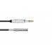 OMNITRONIC Jack extension 6.3 stereo 10m bk