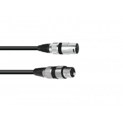 OMNITRONIC Speaker cable XLR 2x1.5 1.5m bk