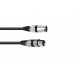 OMNITRONIC Speaker cable XLR 2x1.5 3m bk