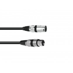 OMNITRONIC Adaptercable XLR(M)/XLR(F) Phase 0.2m bk OMNITRONIC Adaptercable XLR(M)/XLR(F) Phase 0.2m bk
