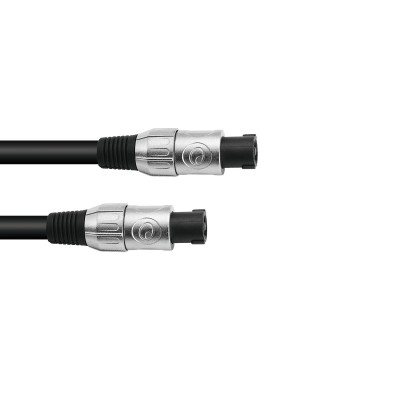 OMNITRONIC Speaker cable Speaker 2x4 1.5m bk