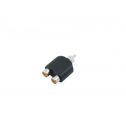 OMNITRONIC Adapter 2xRCA(F)/RCA(M) 10x