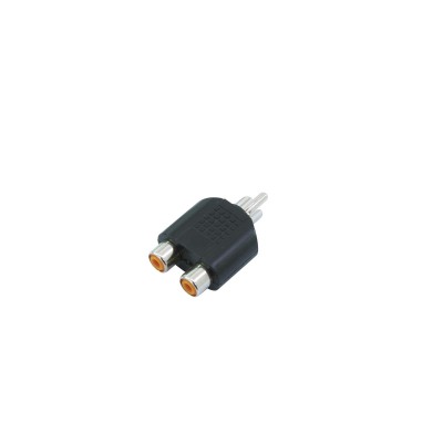 OMNITRONIC Adapter 2xRCA(F)/RCA(M) 10x