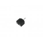 OMNITRONIC Adapter 2xJack(F)/3.5 Jack stereo 10x