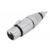 NEUTRIK Adapter XLR(F)/RCA(M) NA2FPMM