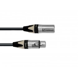 PSSO DMX cable XLR COL 3pin 15m bk Neutrik PSSO DMX cable XLR COL 3pin 15m bk Neutrik