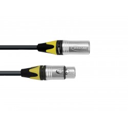 PSSO DMX cable XLR COL 3pin 20m bk Neutrik PSSO DMX cable XLR COL 3pin 20m bk Neutrik