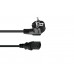 OMNITRONIC IEC Power Cable 3x0.75 5m bk