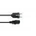 OMNITRONIC IEC Power Cable 3x1,0 0.9m bk