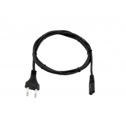 OMNITRONIC Euro power cable 1m bk OMNITRONIC Euro power cable 1m bk