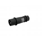 MENNEKES CEE plug 16A 3pin bk
