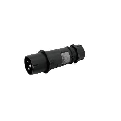 MENNEKES CEE plug 16A 3pin bk