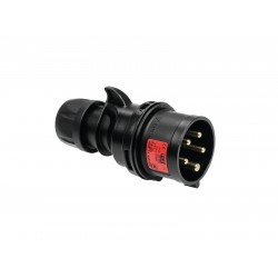 PC ELECTRIC CEE plug 32A 5pin 6h bk Shark