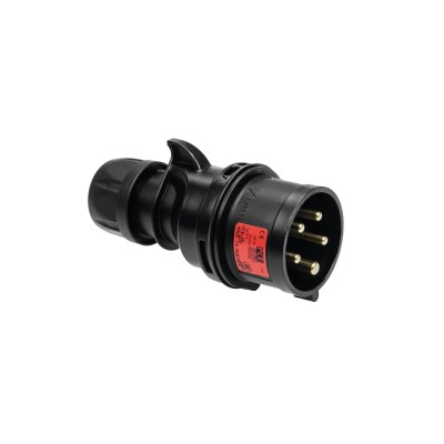 PC ELECTRIC CEE plug 32A 5pin 6h bk Shark