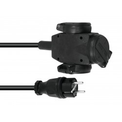EUROLITE Extension 3x2.5 10m 3-fold