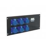 EUROLITE PDM 5U-6CEE 16A 3pin