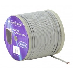 Baltas garsiakalbių kabelis OMNITRONIC Speaker cable 2x0.75 100m wh NYFAZ Baltas garsiakalbių kabelis OMNITRONIC Speaker cable 2x0.75 100m wh NYFAZ