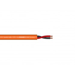 SOMMER CABLE Speaker cable 2x2,5 100m orange E-30 FRNC