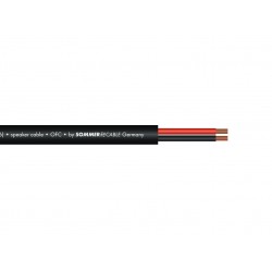 SOMMER CABLE Speaker cable 2x1,5 100m bk Meridian Install FRNC