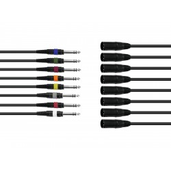 OMNITRONIC Snake cable 8xXLR(M)/8xJack 15m OMNITRONIC Snake cable 8xXLR(M)/8xJack 15m