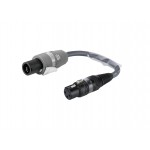 SOMMER CABLE Adaptercable XLR(F)/Speakon NL2FC 0.15m