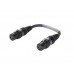 SOMMER CABLE Adaptercable XLR(F)/XLR(F) 0.15m bk SOMMER CABLE Adaptercable XLR(F)/XLR(F) 0.15m bk