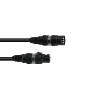 SOMMER CABLE DMX cable XLR 3pin 0.5m bk Hicon SOMMER CABLE DMX cable XLR 3pin 0.5m bk Hicon