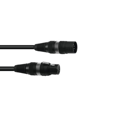 SOMMER CABLE DMX cable XLR 5pin 1m bk Hicon SOMMER CABLE DMX cable XLR 5pin 1m bk Hicon