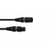 SOMMER CABLE DMX cable XLR 5pin 1m bk Hicon SOMMER CABLE DMX cable XLR 5pin 1m bk Hicon