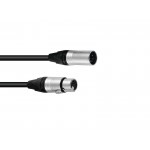 SOMMER CABLE DMX cable XLR 5pin 3m bk Neutrik