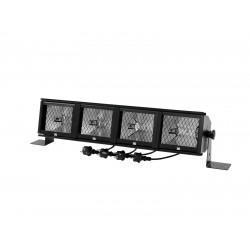 EUROLITE Floodlights 4 x R7s with filter frame