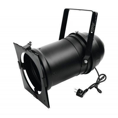 Scenos šviestuvas su lempa EUROLITE PAR-64 juodas Scenos šviestuvas su lempa EUROLITE PAR-64 juodas