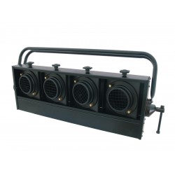 Blinderis EUROLITE Audience Blinder 4xPAR-36 horizontal bk