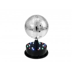 Šviečiantis gaublys LED EUROLITE LED Mirror ball 13cm 
