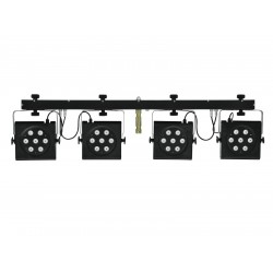 LED DMX šviesos efektų rinkinys EUROLITE LED KLS-801 Compact Light Set