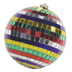 Veidrodinis gaublys spalvotas EUROLITE Mirror ball 10cm Multicolor