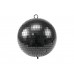 Juodas veidrodinis burbulas EUROLITE Mirror Ball 20cm black matt Juodas veidrodinis burbulas EUROLITE Mirror Ball 20cm black matt