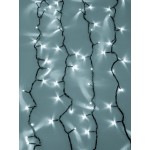 Kalėdinė girlianda užuolaida Krioklys EUROLITE LED  2400 vnt 6000K šaltai balta
