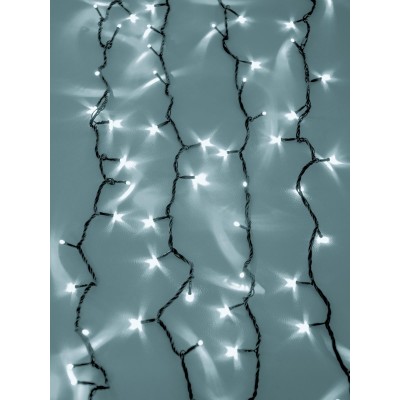 Kalėdinė girlianda užuolaida Krioklys EUROLITE LED 2400 vnt 6000K šaltai balta Kalėdinė girlianda užuolaida Krioklys EUROLITE LED 2400 vnt 6000K šaltai balta