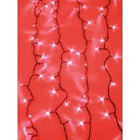 LED girlianda Krioklys EUROLITE LED 2400 vnt. raudona LED girlianda Krioklys EUROLITE LED 2400 vnt. raudona