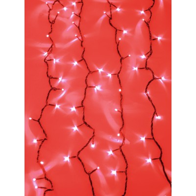 LED girlianda Krioklys EUROLITE LED 2400 vnt. raudona LED girlianda Krioklys EUROLITE LED 2400 vnt. raudona