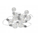 Lempučių girlianda Burbuliukai EUROLITE LED PAL-10 veikianti su baterijomis