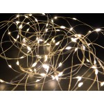 Šviečianti girlianda su baterija ir laikmačiu EUROLITE 100 LED 