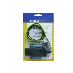 EUROLITE EL wire 2mm, 2m, yellow