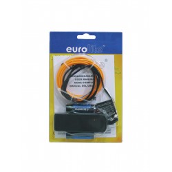 EUROLITE EL wire 2mm, 2m, orange