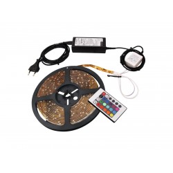 LED juosta su maitinimo bloku EUROLITE LED IP Strip Set 45 1.5m RGB 12V